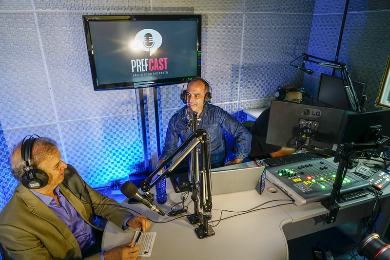  No aniversário de Rio Preto, Edinho avalia cidade no podcast da Prefeitura