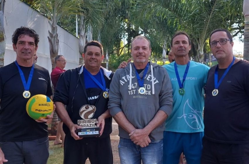  Biribol de Mirassol conquista título na 1ª etapa nacional de competição master