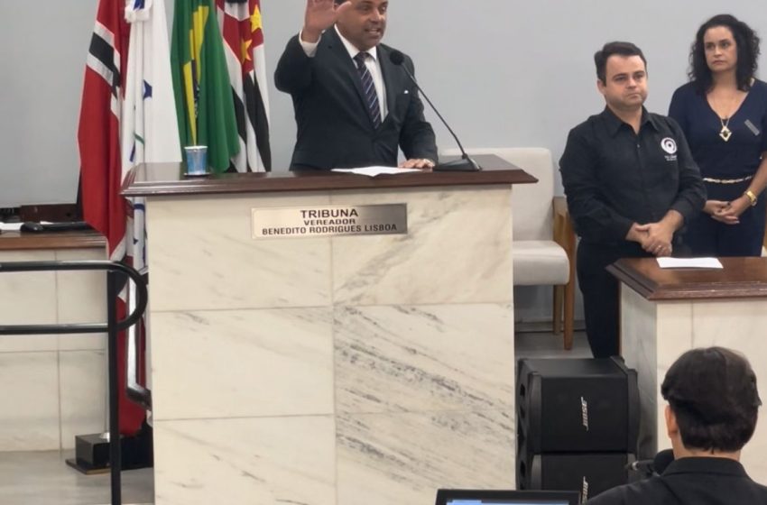  Jean Dornelas assume cadeira de vereador na Câmara de Rio Preto