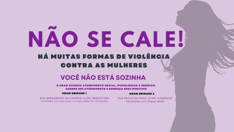  Secretaria da Mulher de Rio Preto promove Agosto Lilás