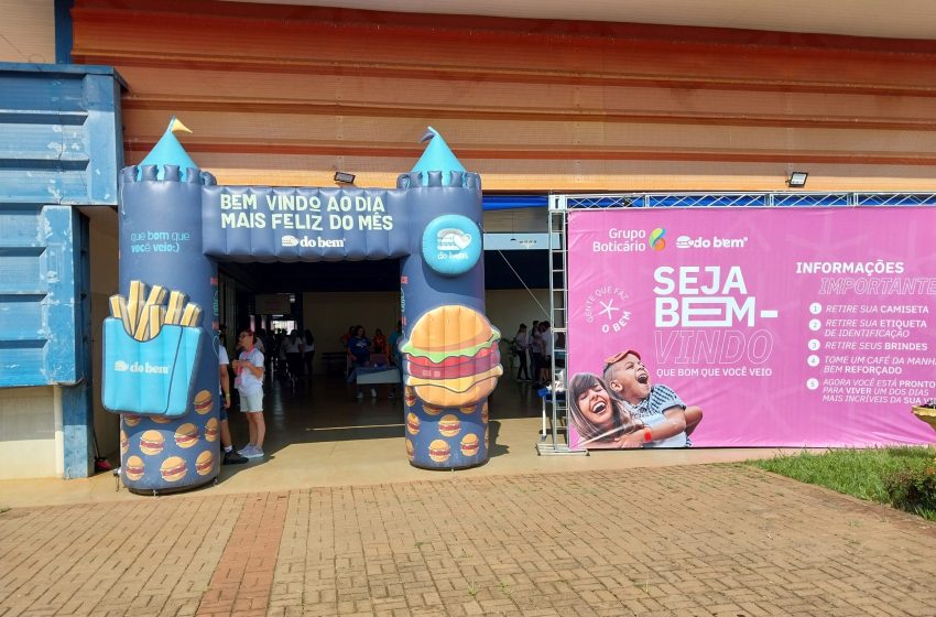  ‘Hamburgada do Bem’ leva alegria para crianças do Núcleo Santa Catarina
