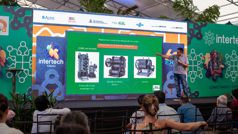  Especialistas apresentam oportunidades no cultivo de cacau durante o Intertech