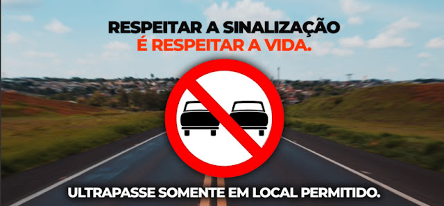  Triunfo Transbrasiliana lança campanha educativa sobre o perigo de ultrapassagens proibidas