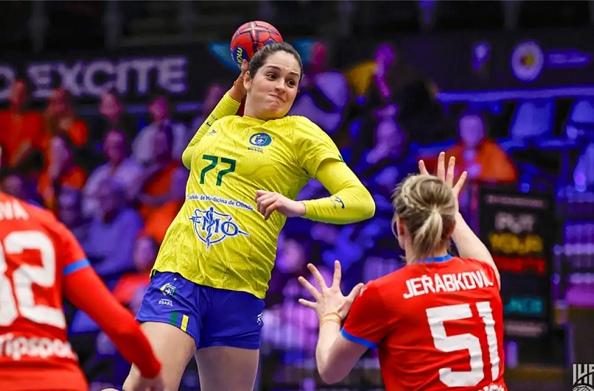 Brasil vence República Tcheca no Mundial de handebol feminino