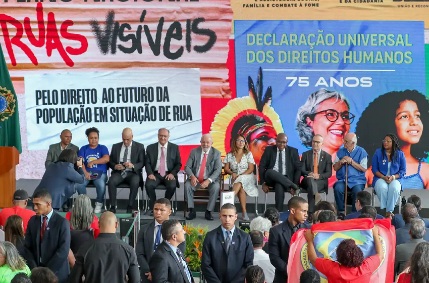  Governo destina R$ 1 bilhão para ações à população em situação de rua