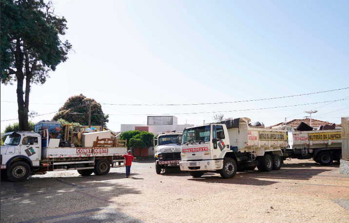  Mutirão da Limpeza recolheu 840 toneladas de inservíveis em 2023