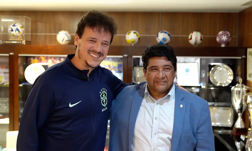  De volta ao comando da CBF, Ednaldo Rodrigues demite Fernando Diniz
