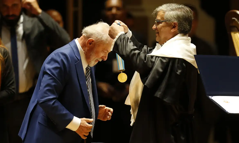  Lula participa de comemoração de 90 anos da USP