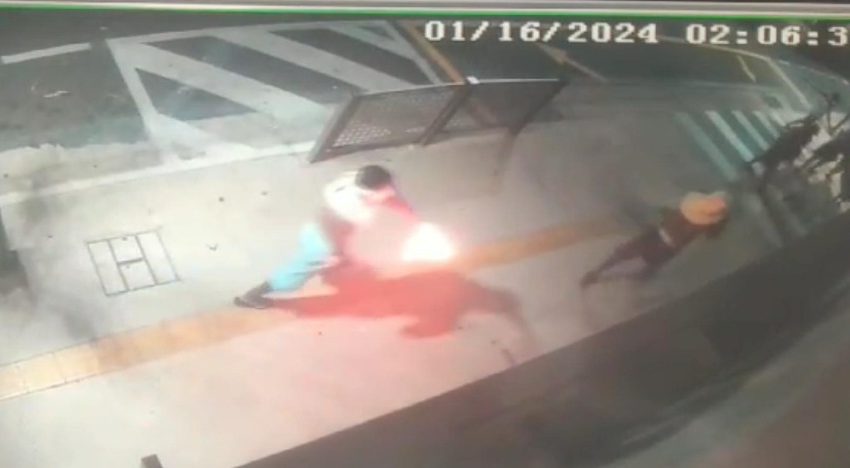  GCM flagra suspeitos de atear fogo em portas de lojas
