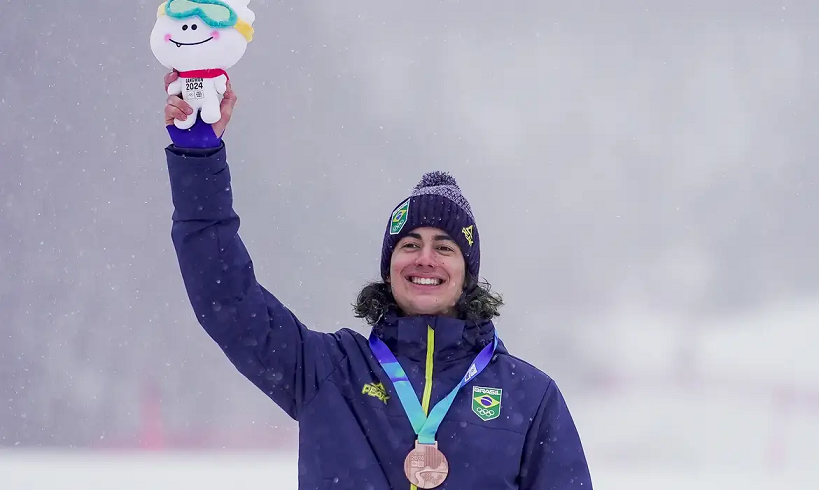  Zion ganha medalha inédita em Jogos Olímpicos de Inverno