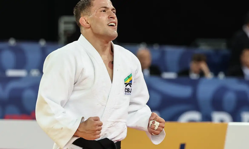  De olho em Paris, Willian Lima é bronze em Grand Slam de Judô