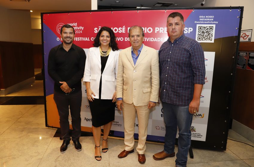  Edinho destaca papel de Rio Preto em Festival de Criatividade