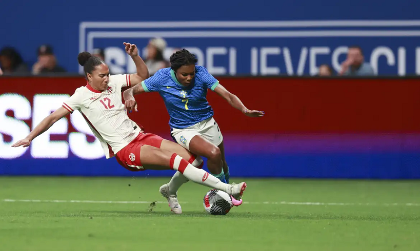  Seleção feminina perde e disputará terceiro lugar na Copa SheBelieves