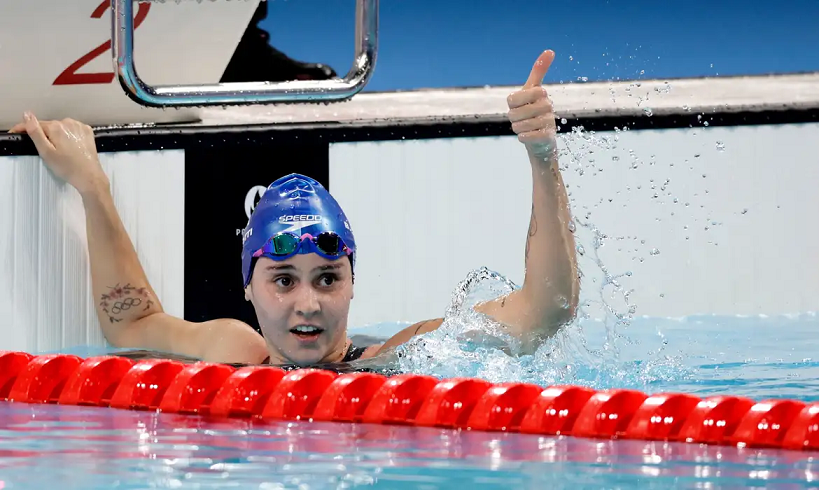  Beatriz Dizotti avança à final inédita do Brasil na natação em Paris