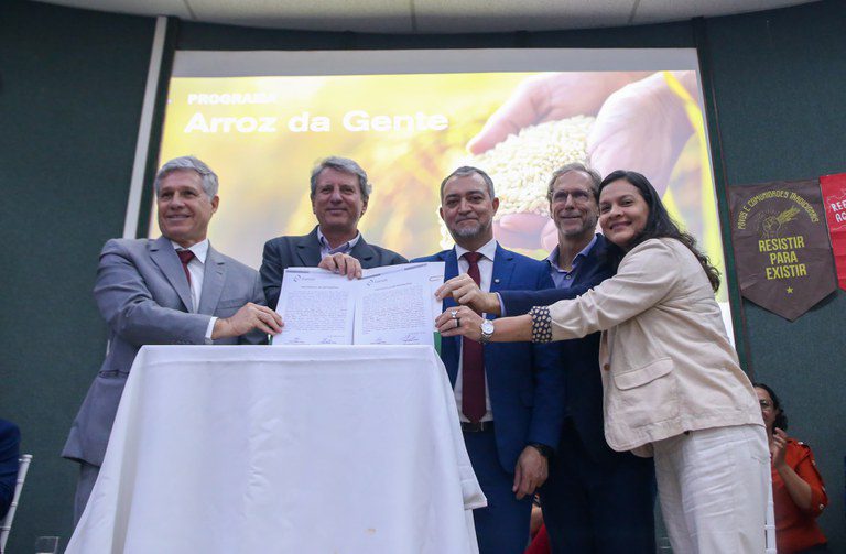 Governo Federal inicia o Programa Arroz da Gente para incentivar a produção