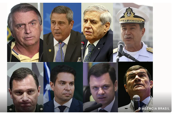  Confira as penas de Bolsonaro e mais sete condenados pelo Supremo