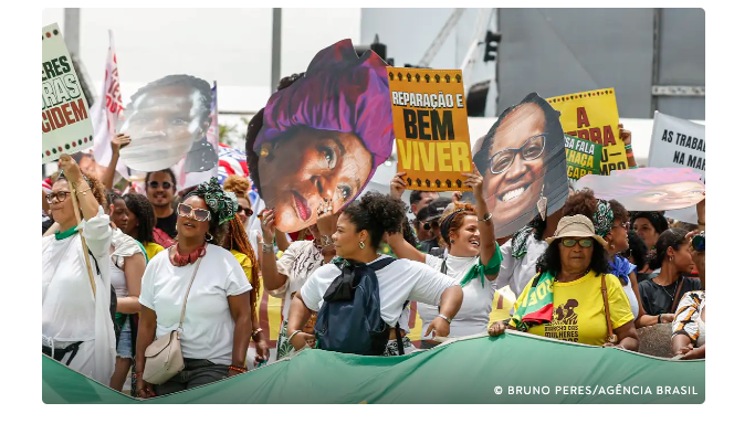  Marcha em Brasília une mulheres de todo país na luta contra o racismo