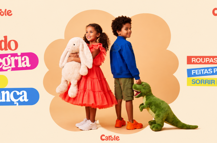  Carole Moda Kids: uma nova loja virtual chega para vestir a alegria de ser criança